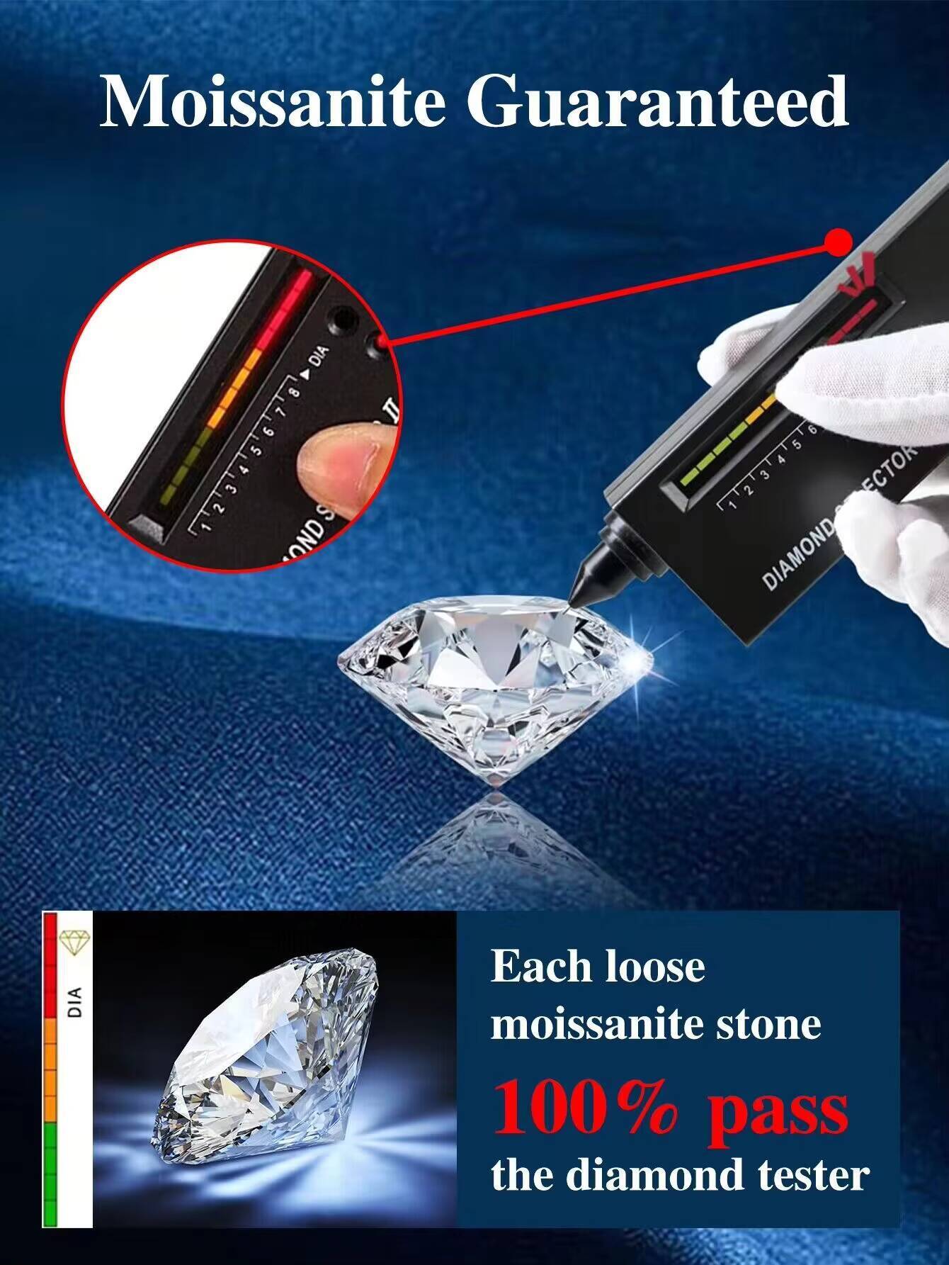 Low Price 925 Sterling Silver 18k Gold Plating GRA 1CT2CT square Shape Diamond Moissanite Ring Women Engagement Fine Jewelry