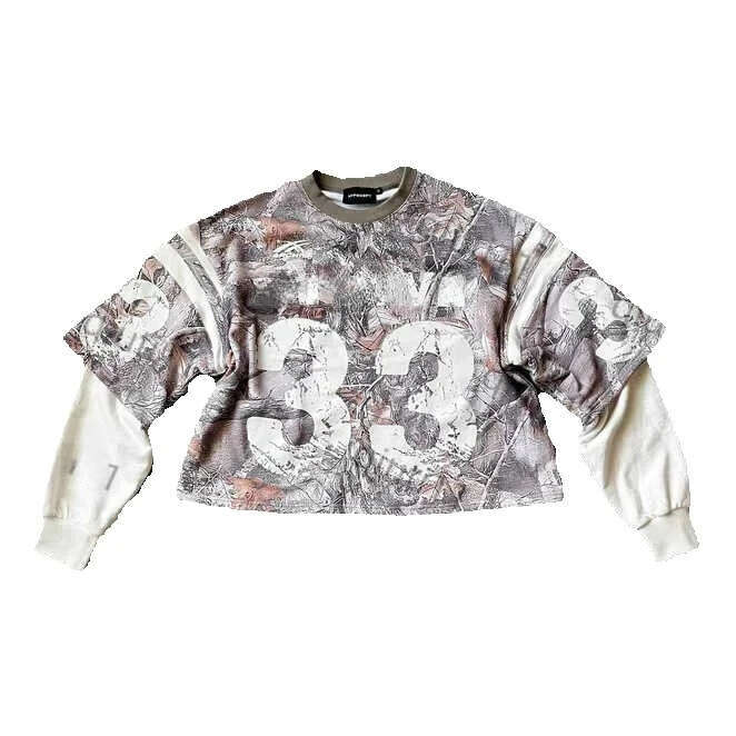 2025 new 2025 new Two T-shirts Archive Printed Long Sleeve Hoodie Autumn Unisex H250424