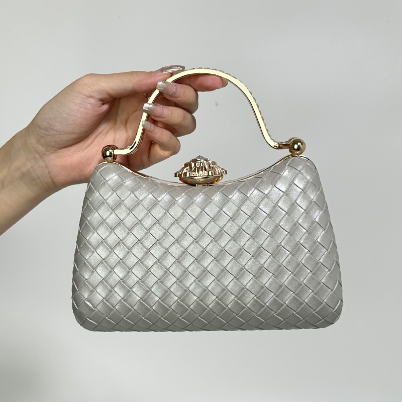 Luxury Brand Designer Bag Portable New Small Bag Various Designs Handwoven Fashion Versatile Single Shoulder Crossbody Chain Handbag For Women