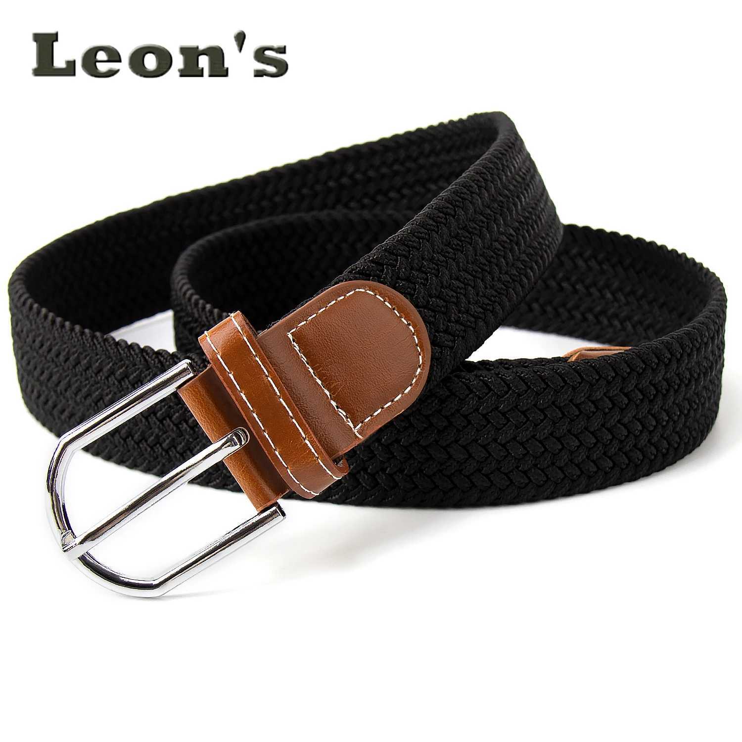 Unisex Elastic Canvas Belt No Punching Adjustable Stretch Waistband Alloy Buckle Casual Youth Outdoor Belt for Men Women W251018