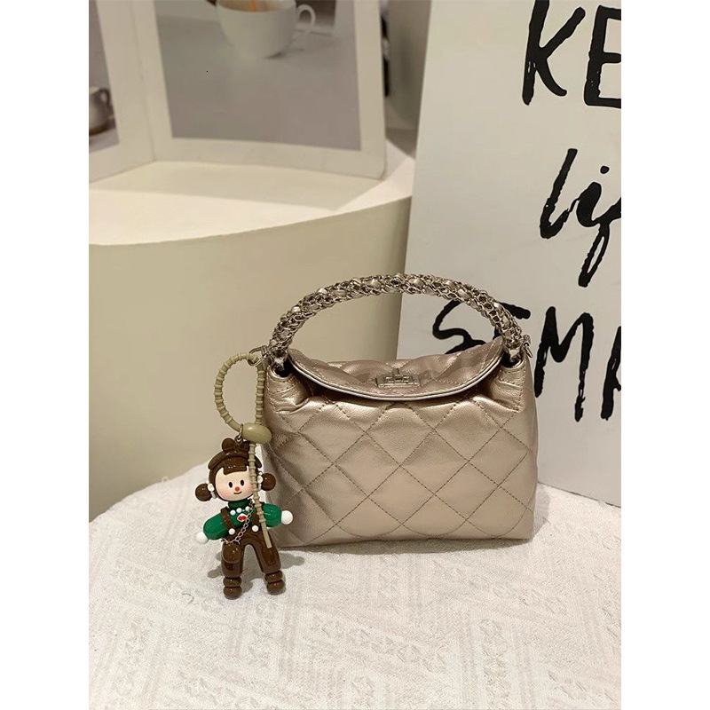 Luxury Brand Designer Bag High-End Style Diamond Handbag For Women 2025 New Commuter Fashion Chain Shoulder Crossbody Bag