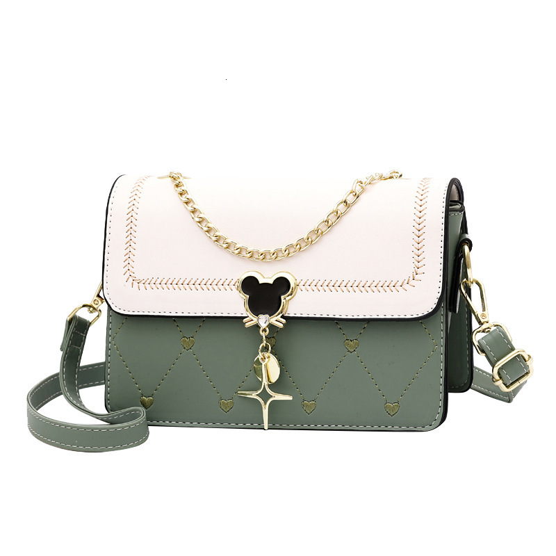 Luxury Brand Designer Bag 2025 New Fashion Women's Bag Single Shoulder Crossbody Bag Student Chain Fashion Small Square Bag