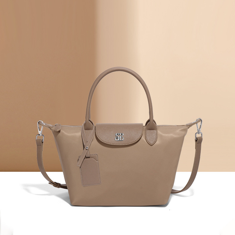 New Trendy Nylon Dumpling Handbag Fashion Simple Crossbody Casual Women's Versatile Shoulder Color Block Bag