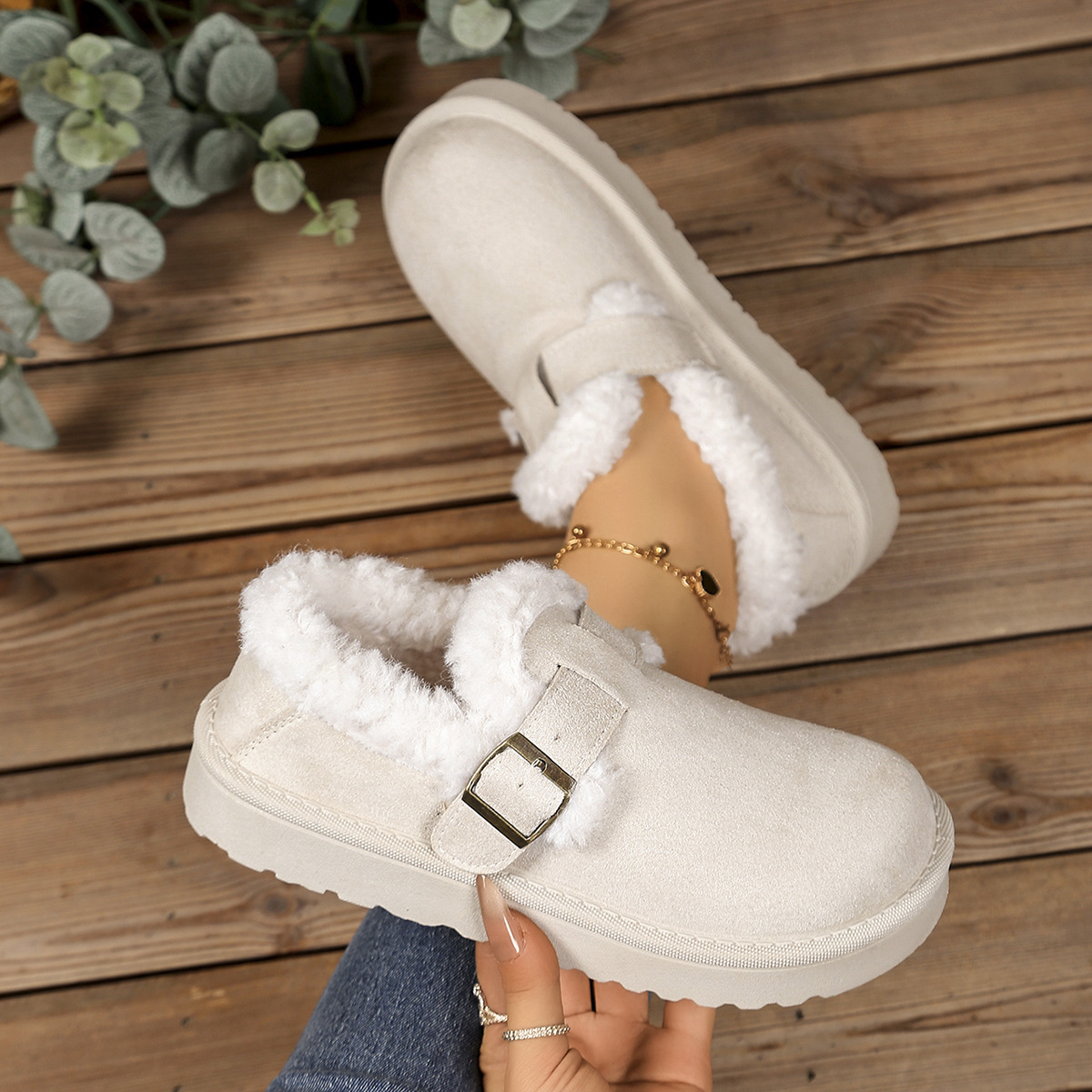 Free shipping designer Boots High quality fashionable thick heeled boots with high heels round headed knight high boots Feathery white