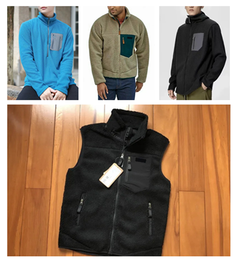 Designer fleece jacket Mens Jacket hooded sweatshirts Thick Warm Down Classic Retro Antumn Winter Couple Models Lamb Cashmere fleece coat Couple Winter Coats nice