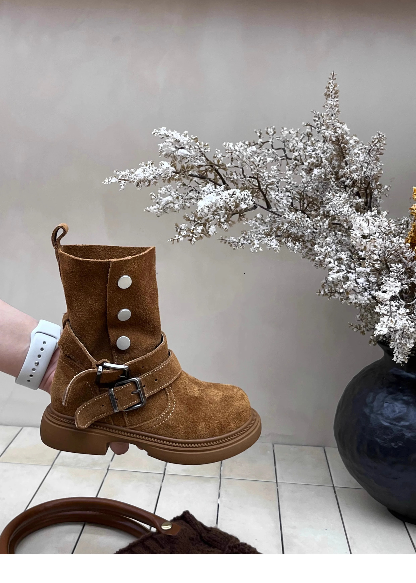 Latest Fashion Highquality Autumn and Winter Casual Versatile Motorcycle Girlss Short Boots Kids Boots 251017