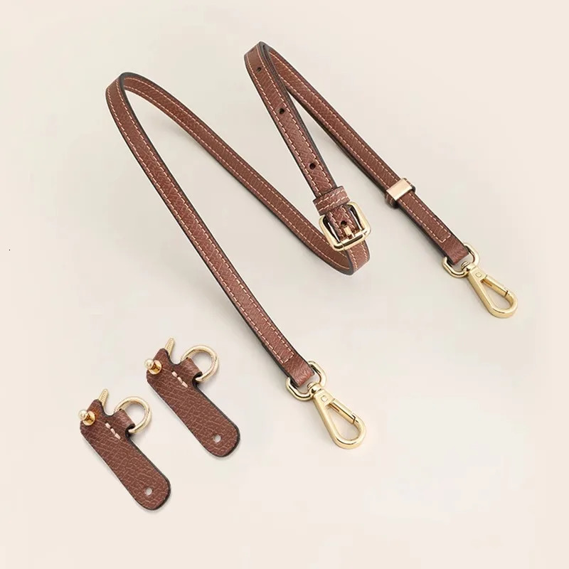 Leather Replacement Crossbody Bag Strap For Longchamp Mini Bag Shoulder Strap Without Punching Modification Bag Accessories 251011