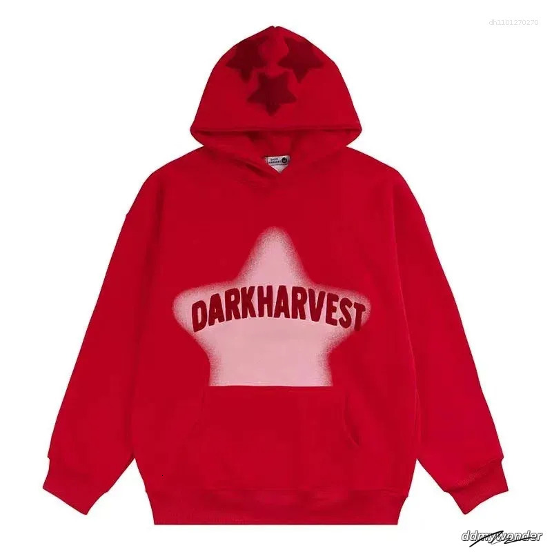 Men's Hoodies Spring Hip-Hop Street Graffiti Hoodie For Men Clothes Women Retro Casual Sports Couple Ddmywonder