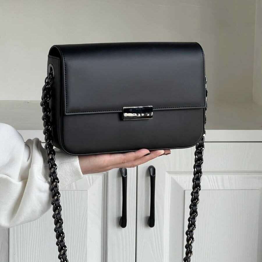 2025 Designer Bags New Small Square Trendy Texture Designer Bags Ins French Niche Chain Commuter Shoulder Crossbody Bag