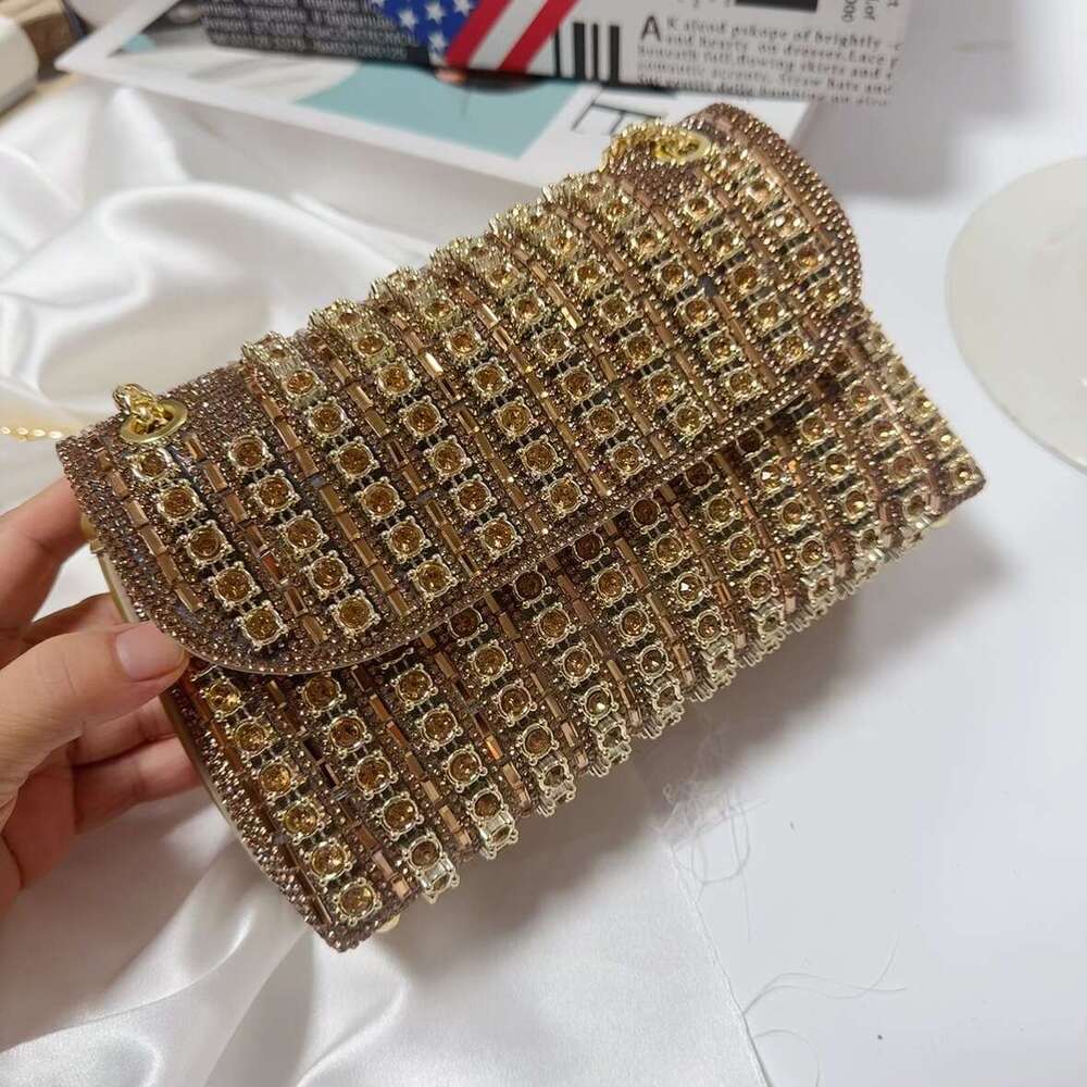 Designer Shoulder Bag Bag Luxury Bag New Underarm Casual Fashion Rhinestone Small Niche Shoulder Crossbody Evening