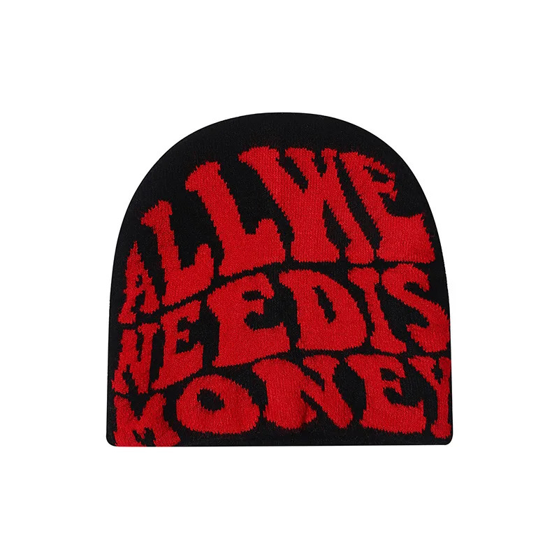 Knitting Beanies Hat Men Women with Letter Paragraph Cap Y2k Warm Fashion Outdoor Hundred Take Cold Beanie Hat 251014