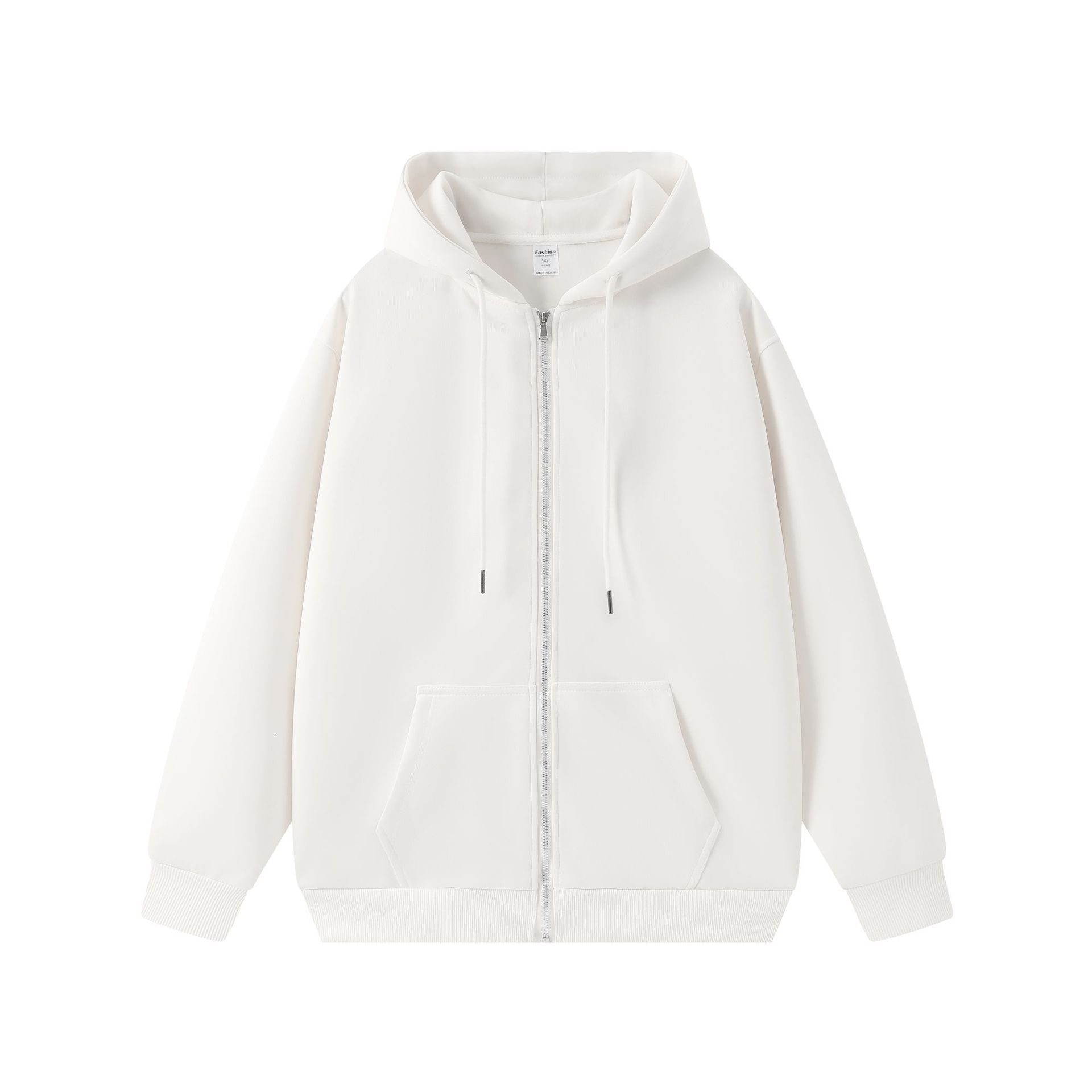 Autumn Winter Heavy Designer Hoodie Jacket Tracksuit Men Polo Veste Coat Retro Trendy Cotton Cross-border Double Zipper Cardigan Unisex Workwear Jacke