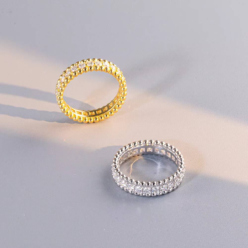 Fashion Rings Custom Wholesale S925 Sterling Silver Moissanite Ring Luxury Fine Rings Designer Jewelry