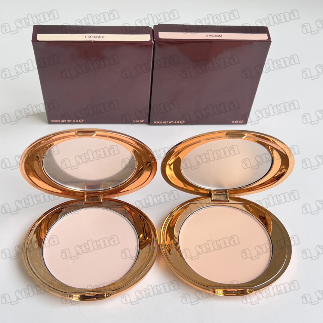 Brand Makeup Concealer Airbrush Flawless Finish Setting Powder Face Micro Powder Complexion perfecting Medium Fair Color 8g