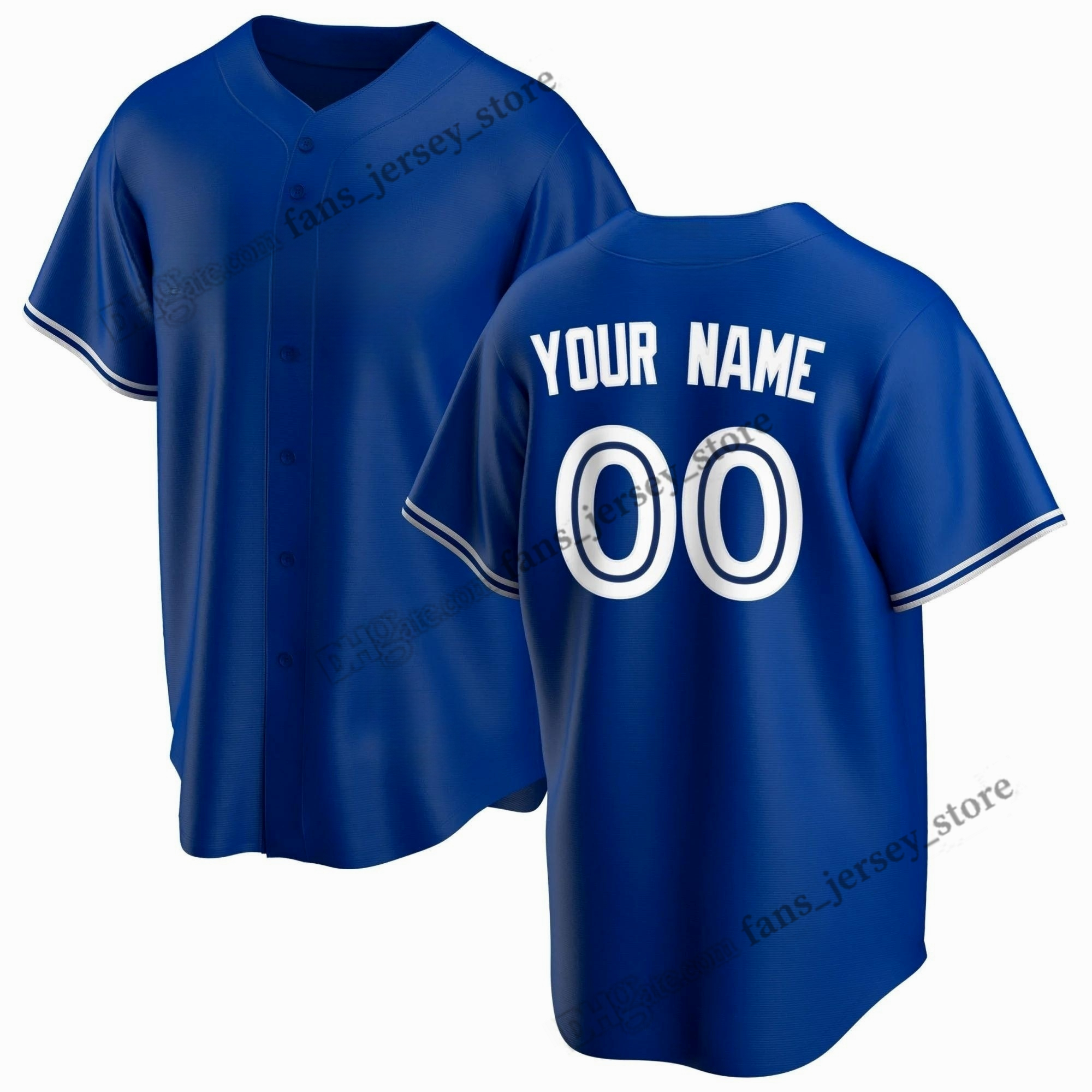Custom S-6XL DIY 27 Vladimir Guerrero Jr. Baseball Jersey 4 George Springer 11 Bo Bichette 57 Shane Bieber 39 Trey Yesavage 30 Alejandro Kirk Gausman 