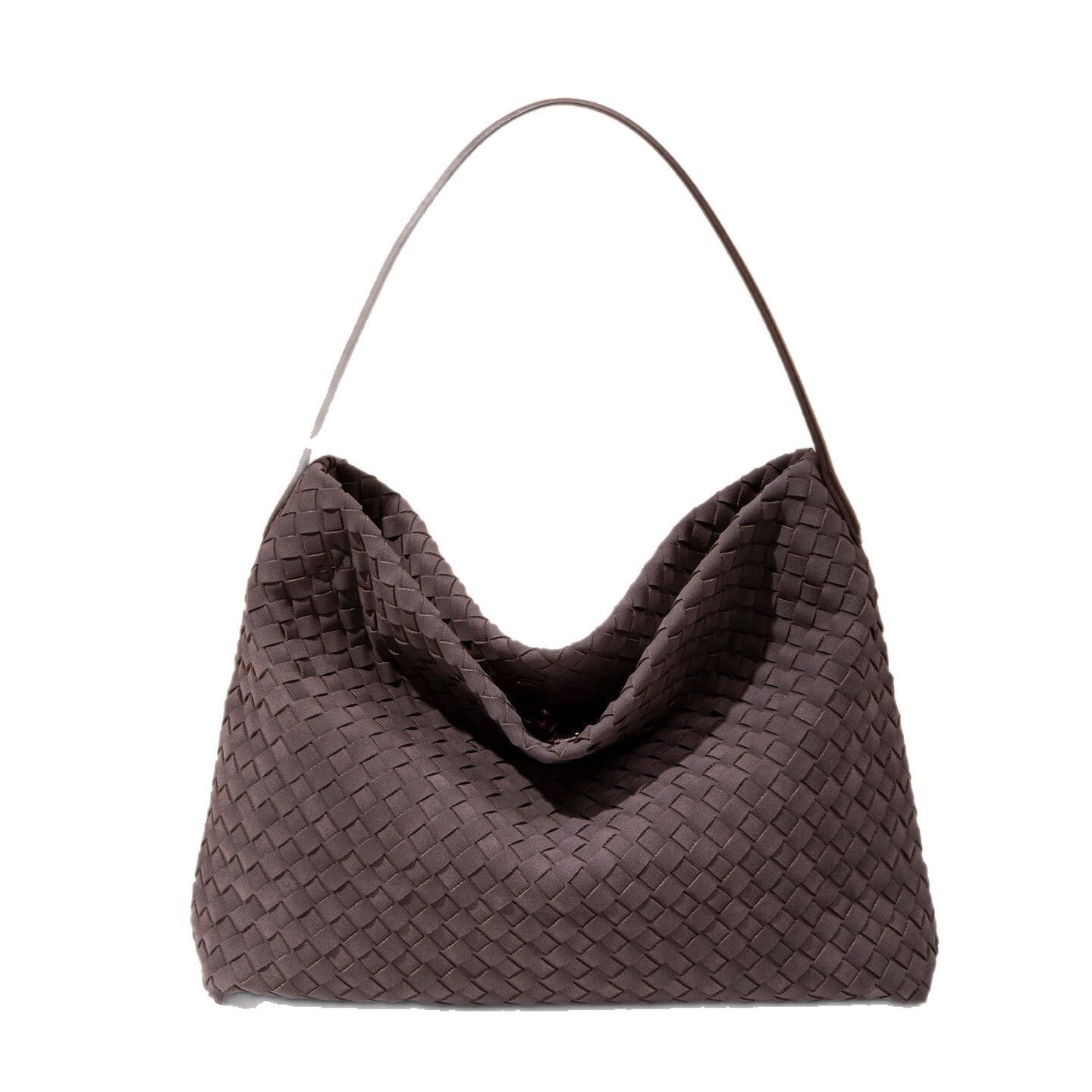 Luxury Brand Designer Bag New Handmade Women's Woven Bucket Bag Fashionable Versatile Large Capacity Shoulder Crossbody Tote Handbag