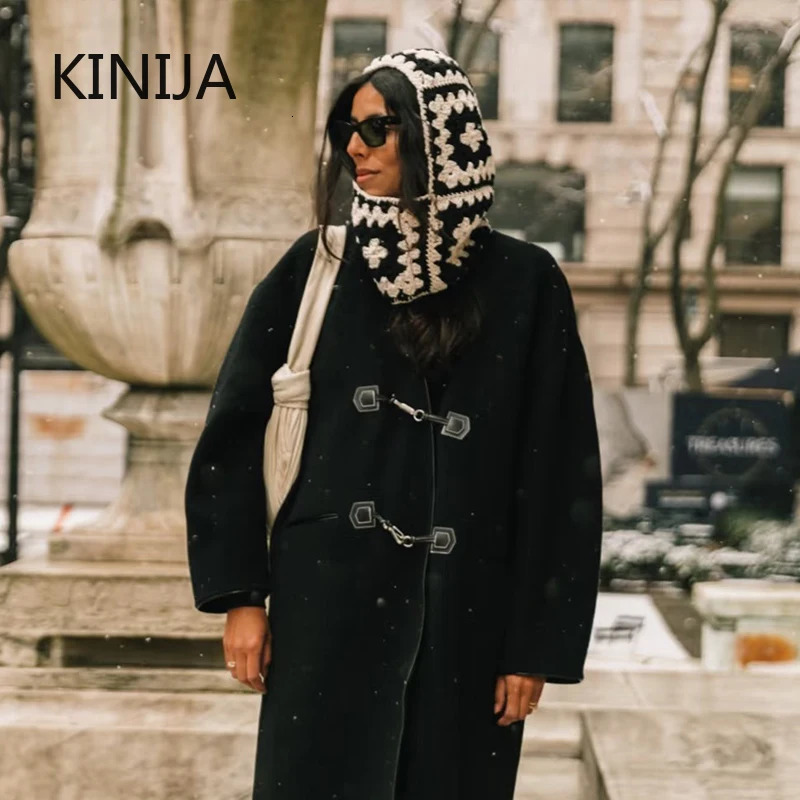 Colorful Handmade Beanie Hat Full Face Cover Mask Hat Balaclava Hat Y2K Harajuku Punk Gothic Knitted Cap Winter Women Men Cold 251014