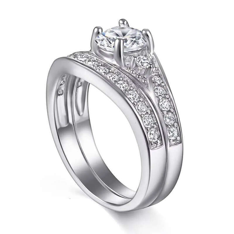 Bridal Wedding Engagement Ring Setting Sterling Sier Jewelry Cubic Zirconia