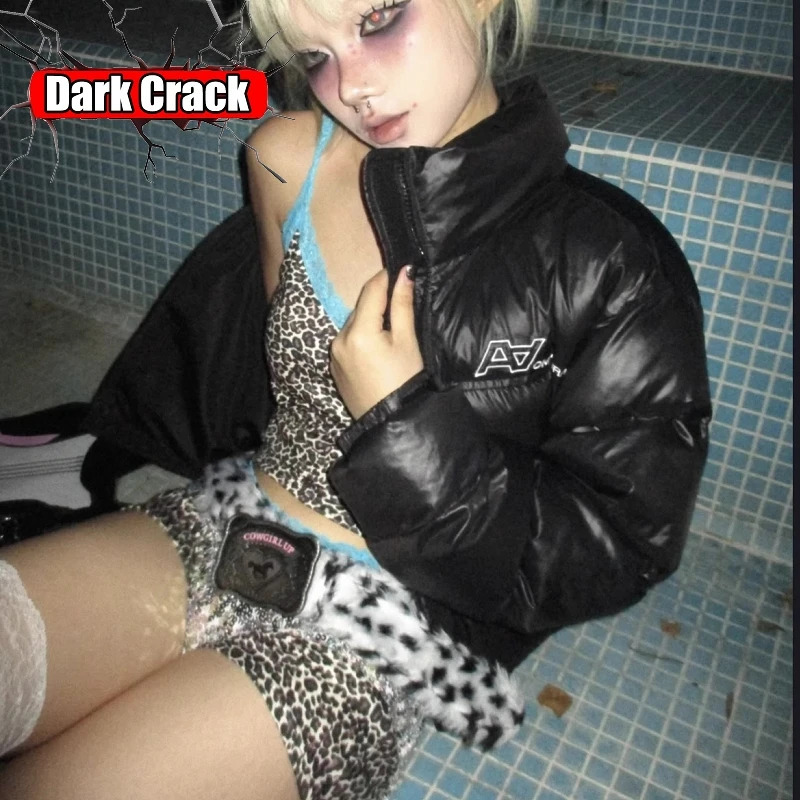 Gothic womens mens Y2k girl Harajuku punk Lolita spicy girl plush belt tiger pattern decorative belt furry 251016