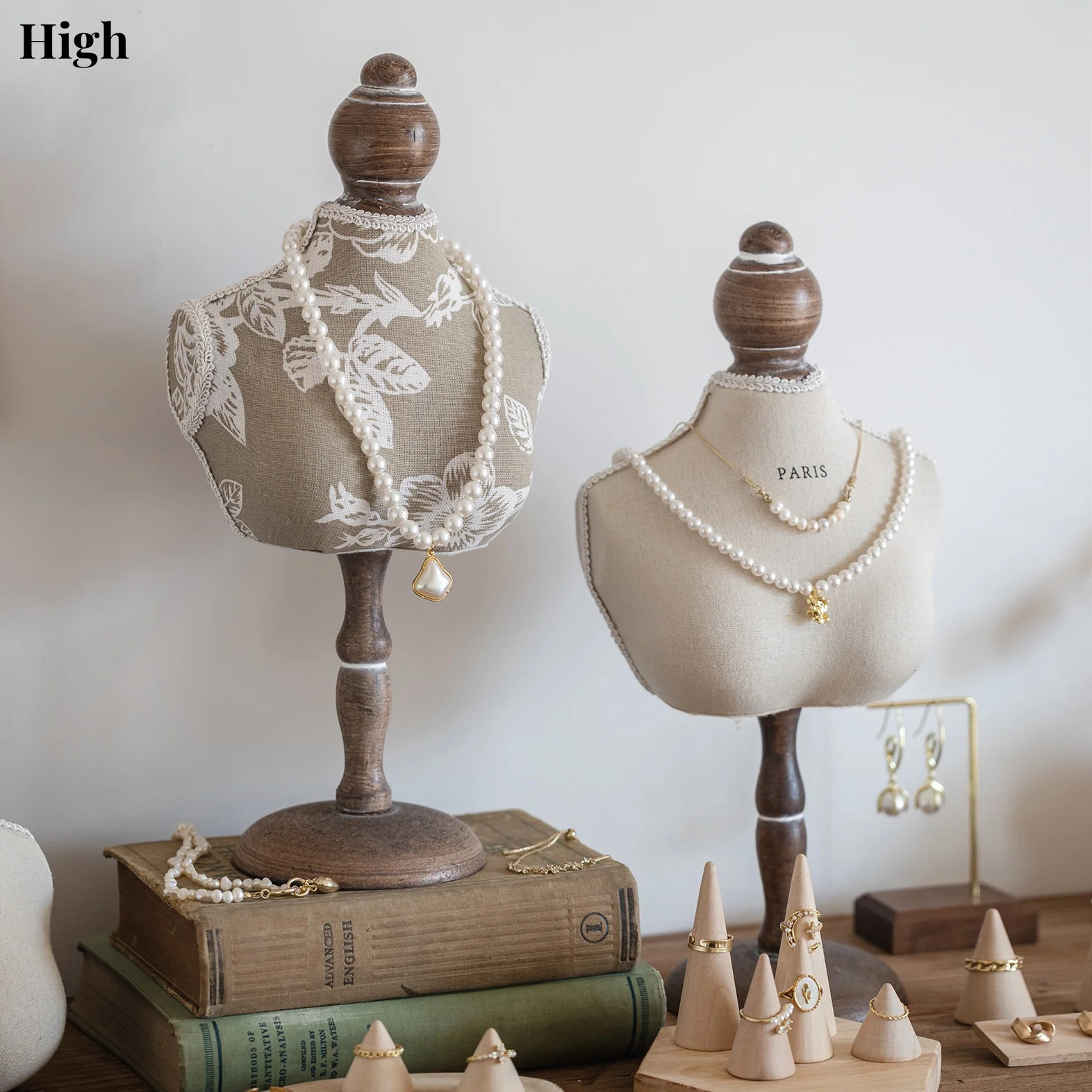 Necklace Pendant Chain Earring Jewelry Jewellry Bust Mannequin Organizer Holder Stand 251016