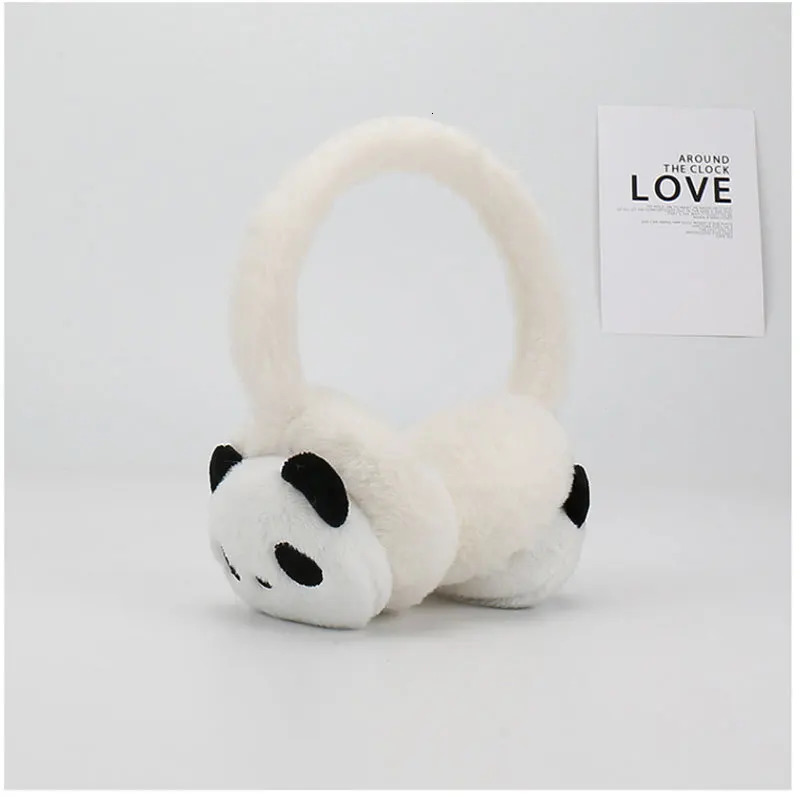Maikun Cartoon rens Plush Fluffy Earmuffs Students Winter Warm Cute Panda Ear Bags 251014