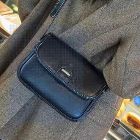 Genuine Leather for Women 2025 New Fashion Designer Bags High-end Small Square Commuter Shoulder Casual Women's Crossbody Bag