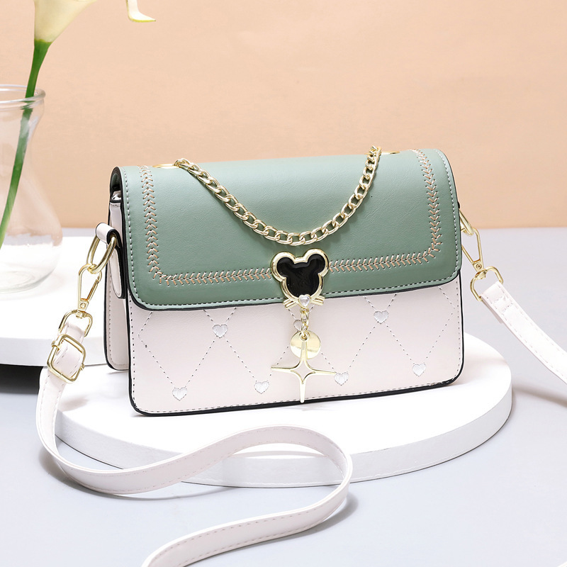 Luxury Brand Designer Bag 2025 New Fashion Women's Bag Single Shoulder Crossbody Bag Student Chain Fashion Small Square Bag