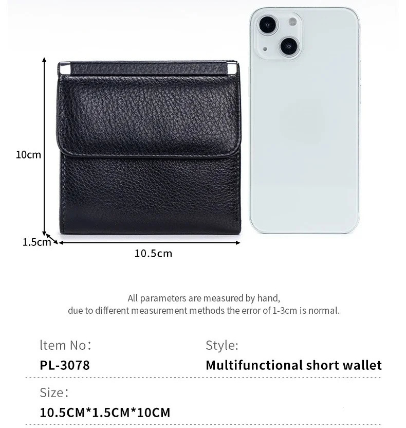 Women Wallets Small Bifold Leather Pocket Money Bag Ladies Slim Compact Short Purse Cowhide Lovers Wallets 251013