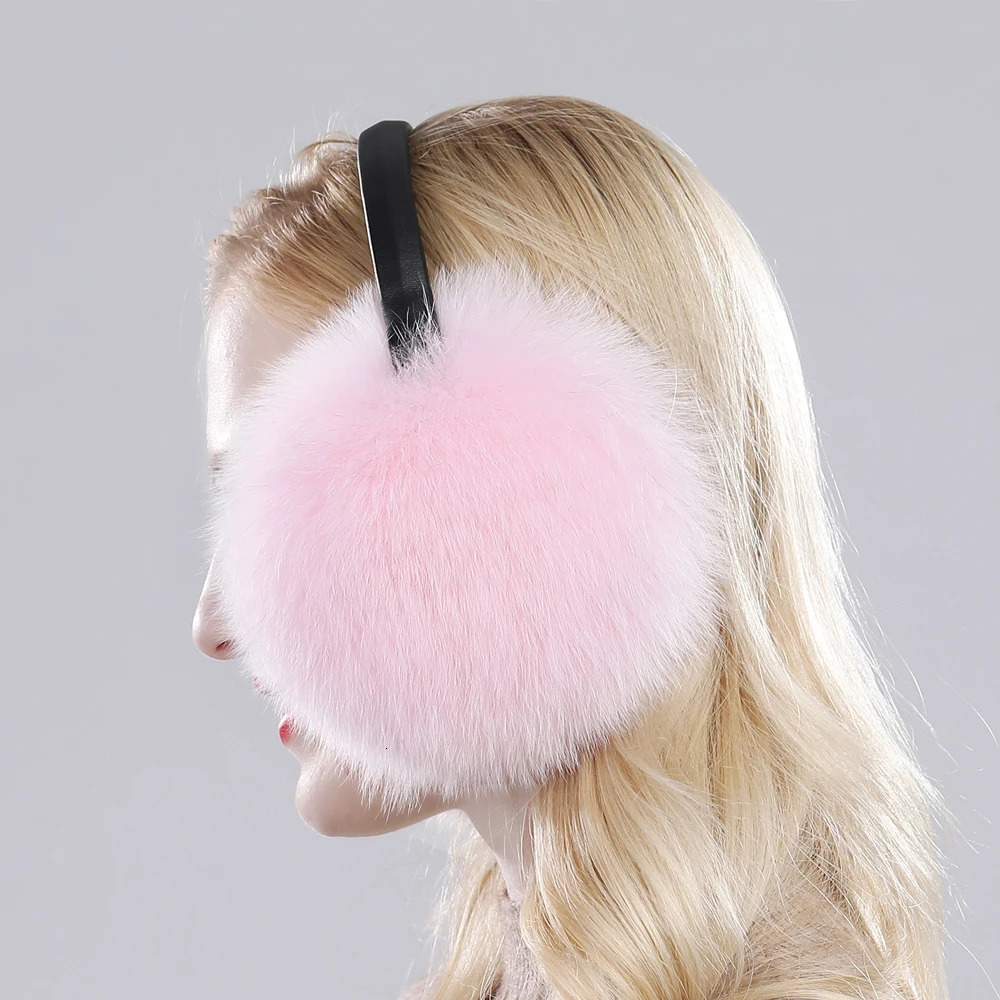 Fox Raccoon Fur Hang Ear Cover Warm Winter Earmuffs Headwear Ear Muffs Earmuffs Cold Ear Warmer Ear Protection Headband 251014