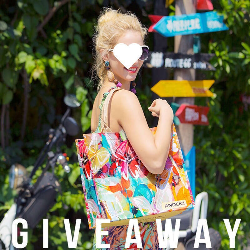 Oil Painting Foldable Large Capacity Eco-friendly Shopping Handbag Single Shoulder Women Waterproof Portable Beach Bag