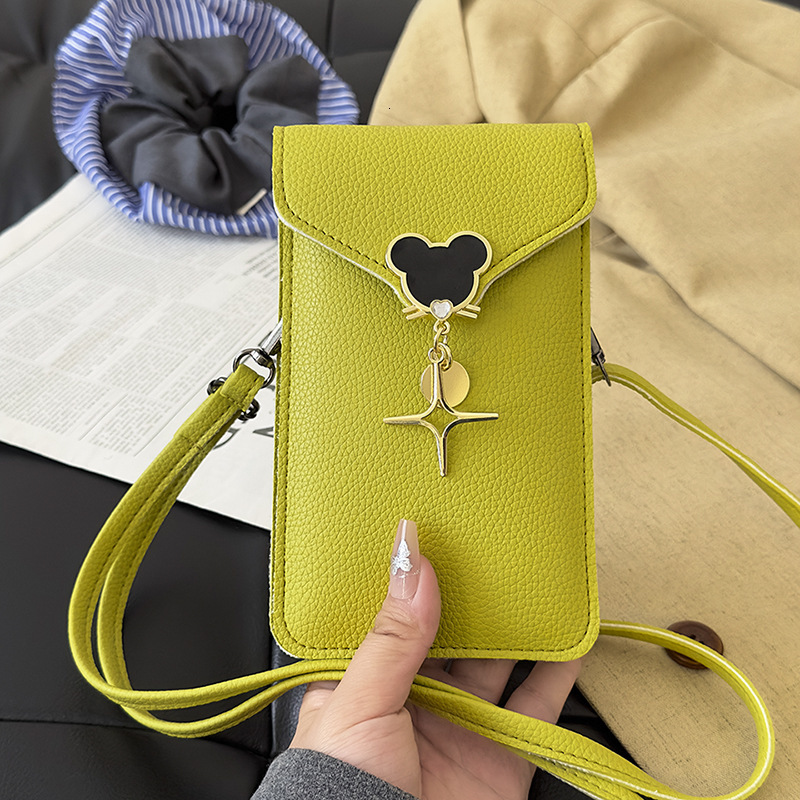 Luxury Brand Designer Bag Small Bag For Phone And Keys, Women's Phone Bag 2025 New Model, Single Shoulder Crossbody Bag, High-Quality Texture Ver