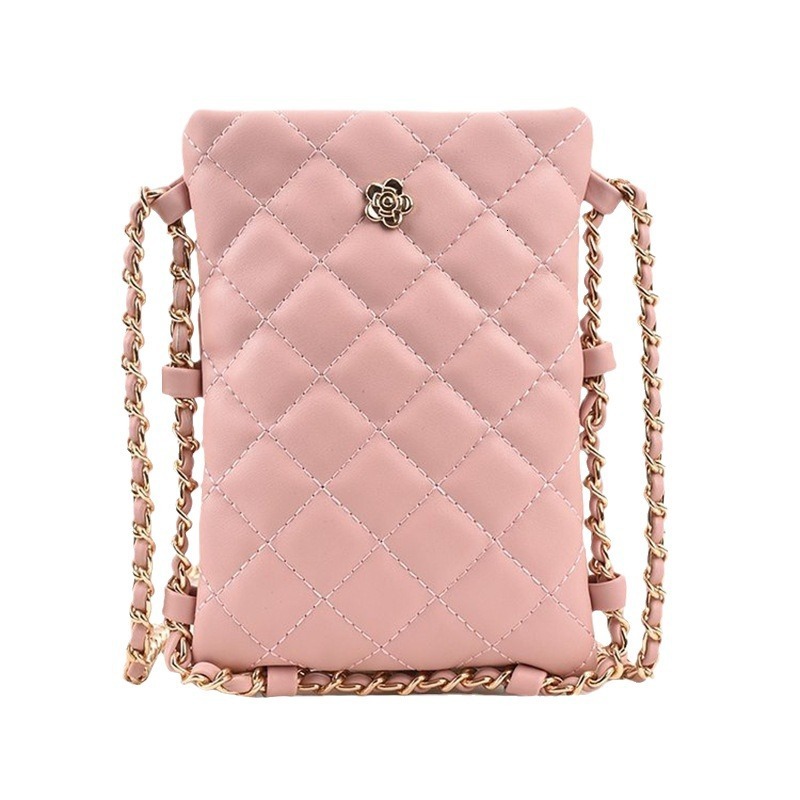 Luxury Brand Designer Bag Lightweight Quilted Crossbody Small Bag Fashion Versatile Phone Bag Trendy Walking Chain Phone Pouch Shoulder Bag For Women