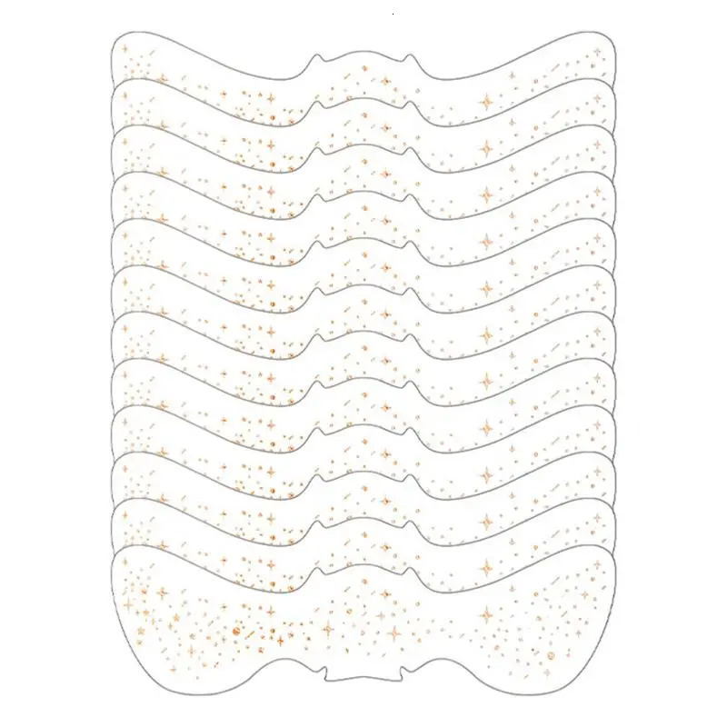 12Pcs Glitter Freckles Stickers Tattoo On Face Festival Accessories Glitter Bright Fake Freckles Temporary Tattoo Stickers 251015