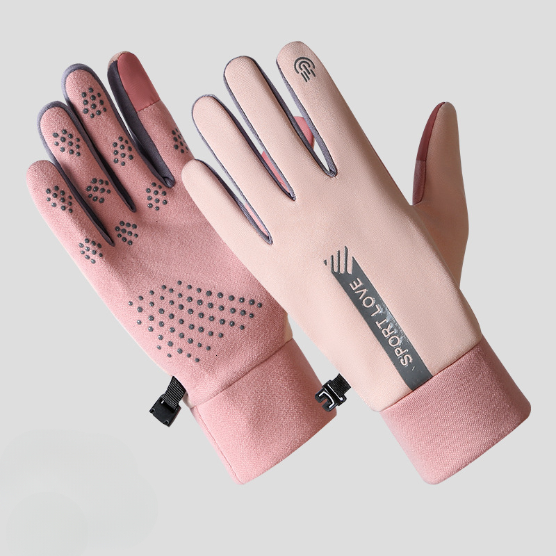 Winter Sports Warm Gloves Men Women, Waterproof Cycling for Couples, Windproof and Cold-Proof Driving Gloves, Non-Slip Touchscreen