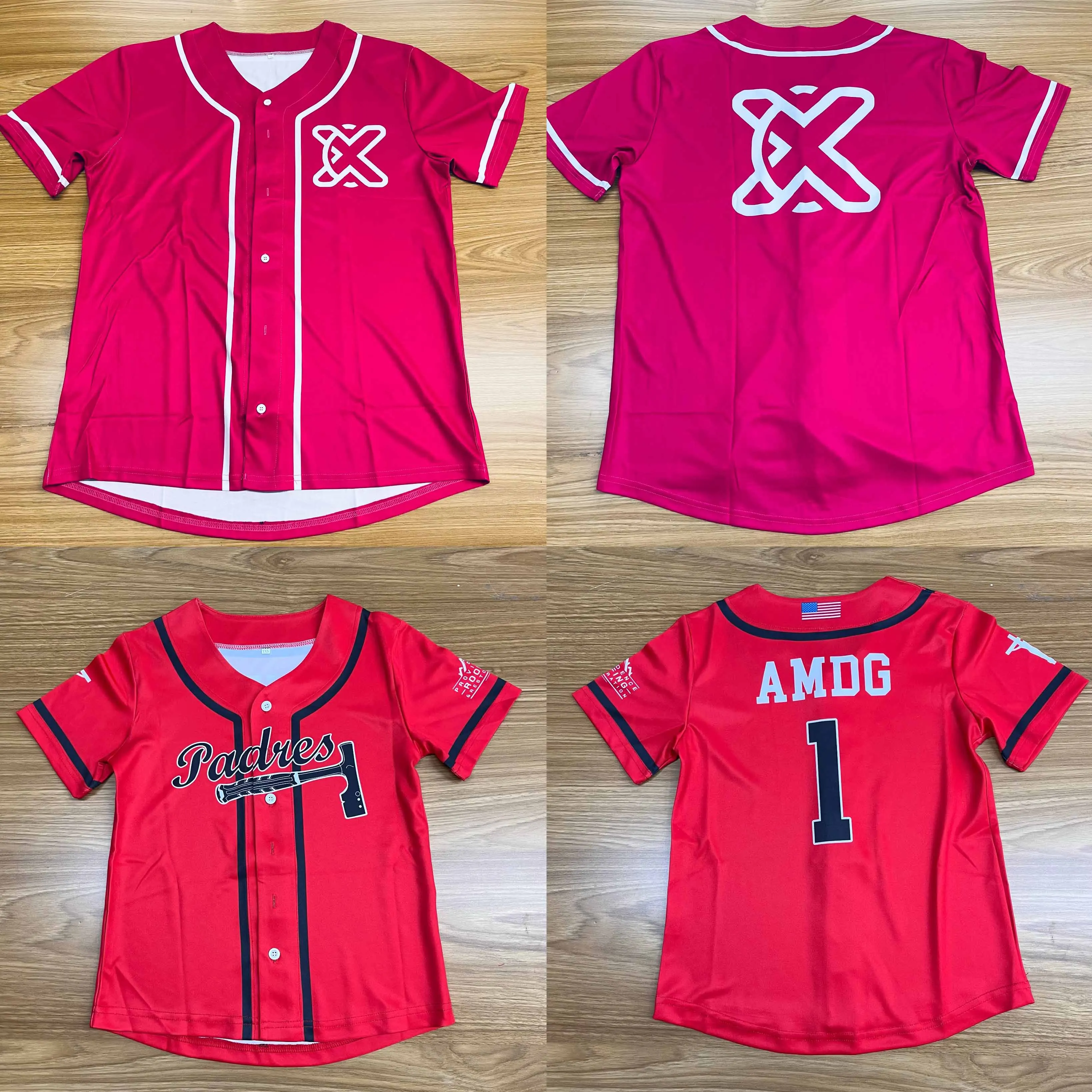 Personalized Baseball Jersey Streetwear Customized Baseball Shirt DIY Your Name Number Customize Jerseys With Sublimation