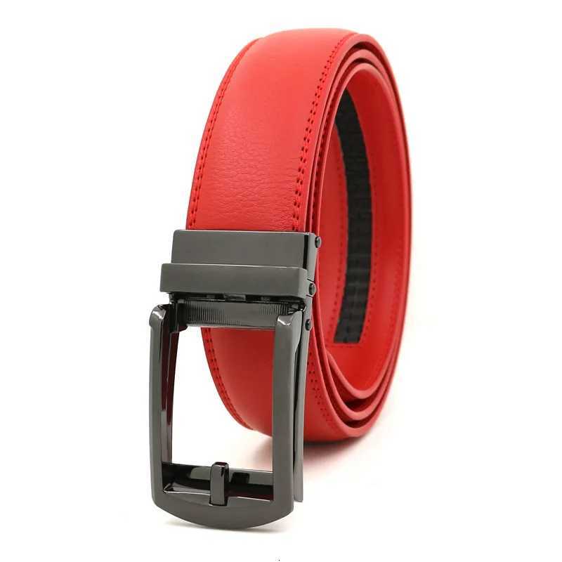 Genuine Leather Mens Belts Alloy Automatic Buckle Cowhide Belts Business Casual Luxury Designer Belt for Men 35cm Ceinture W251018