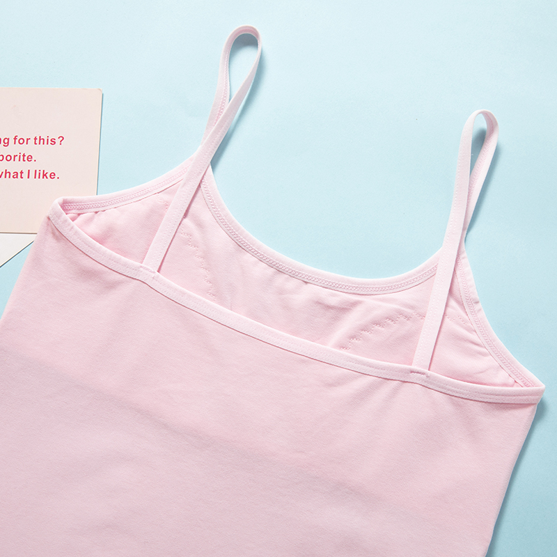 Comfort-Focused Cotton Girl's Sports Bra: Perfect Fit & Support