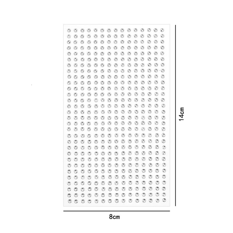 Mix 2mmm4mm Hair Pearls Stick on Self Adhesive Pearls Stickers Face Pearls Stickers for Hair Face Makeup Nail DIY Crafts 251015