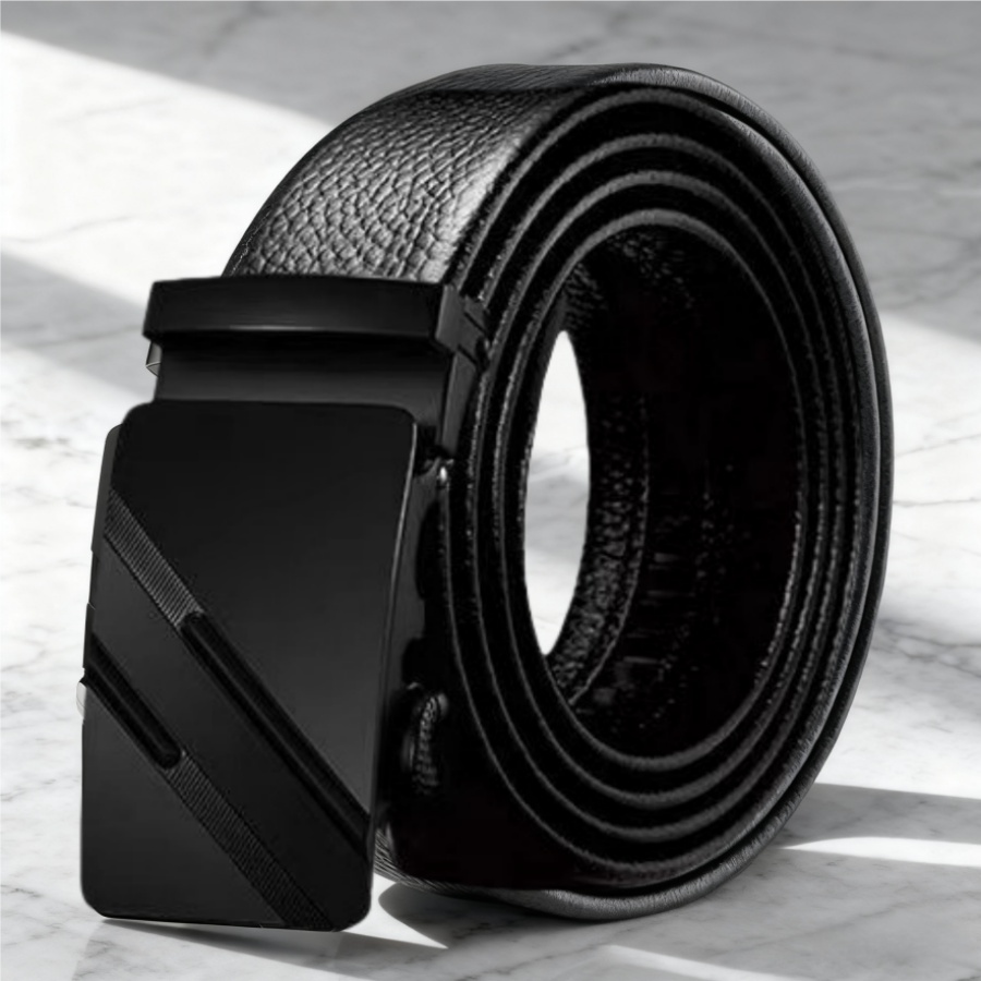 Chic Unisex Elegant Leather Straps With Smart Fastening System: A Versatile Grooming Item Suitable As An Impressive Father's Day Offering