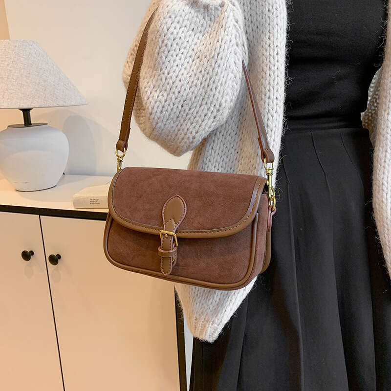 Shoulder Bag Designer Bag Luxury Bag Bags Design Underarm Women's New High-End Fashion Casual Single Shoulder Crossbody Suede Leather