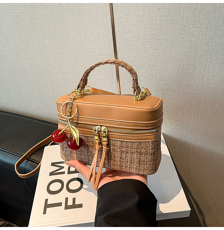 Luxury Brand Designer Bag Style Handbag For Women 2025 New Korean Version Elegant Box Bag High-End Feel Single Shoulder Crossbody Bag