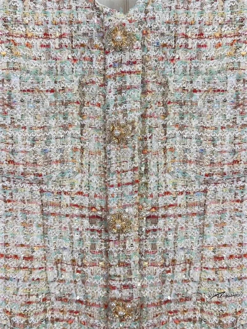 Dresses Women, Women's Tweed Mini - Elegant V-Neck Long Sleeve A-Line Ruffle Hem Short Dress For Autumn Fashion Ddmywonder