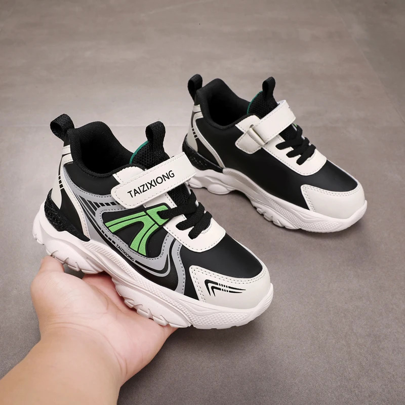 Kids Sneakers Casual Sports Shoes for Children PU Leather Sneakers Boys Fashion Printed Running Shoes Trainers 251014