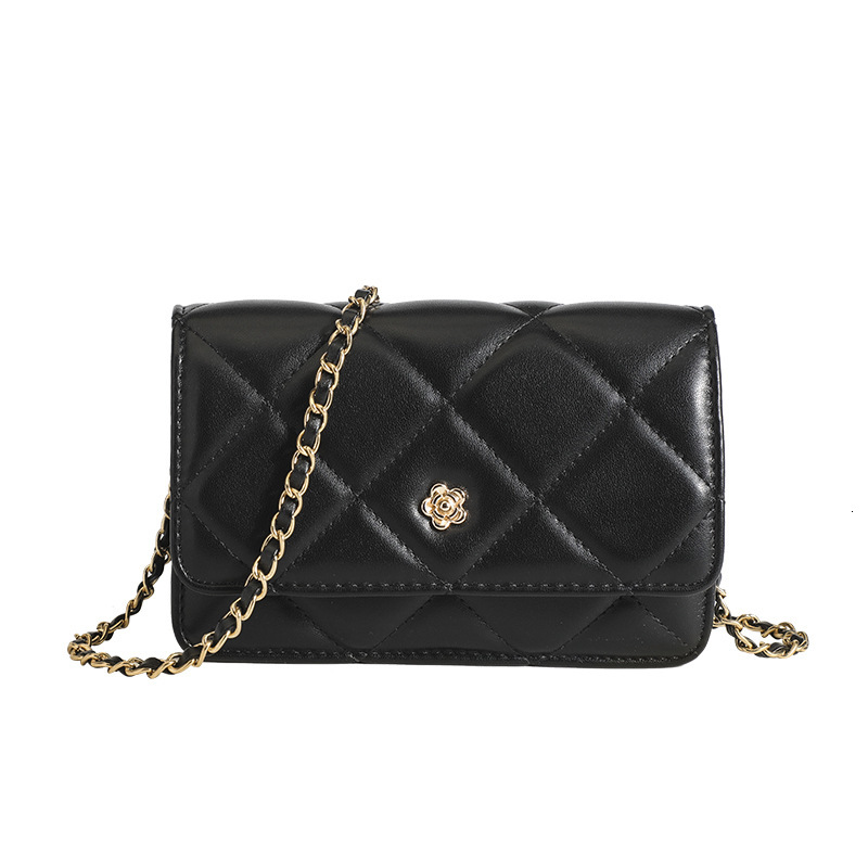 Luxury Brand Designer Bag Camellia Small Fragrance Style Quilted Chain Bag For Women 2025 New Niche High-End Exquisite