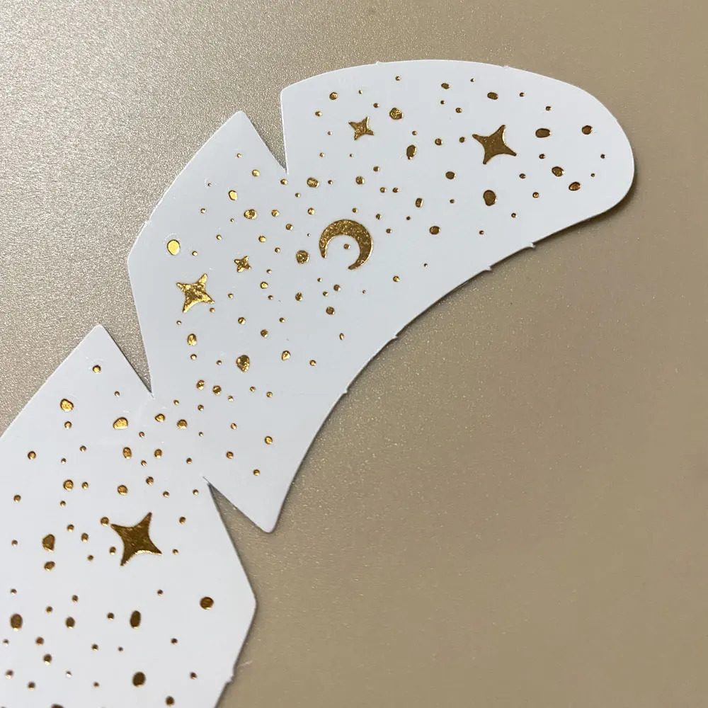 6pcs Freckle Tattoo Stickers Gold Silver Metallic Temporary Tattoo Stickers For Women Glitter Face Decals for Music Festival 251015