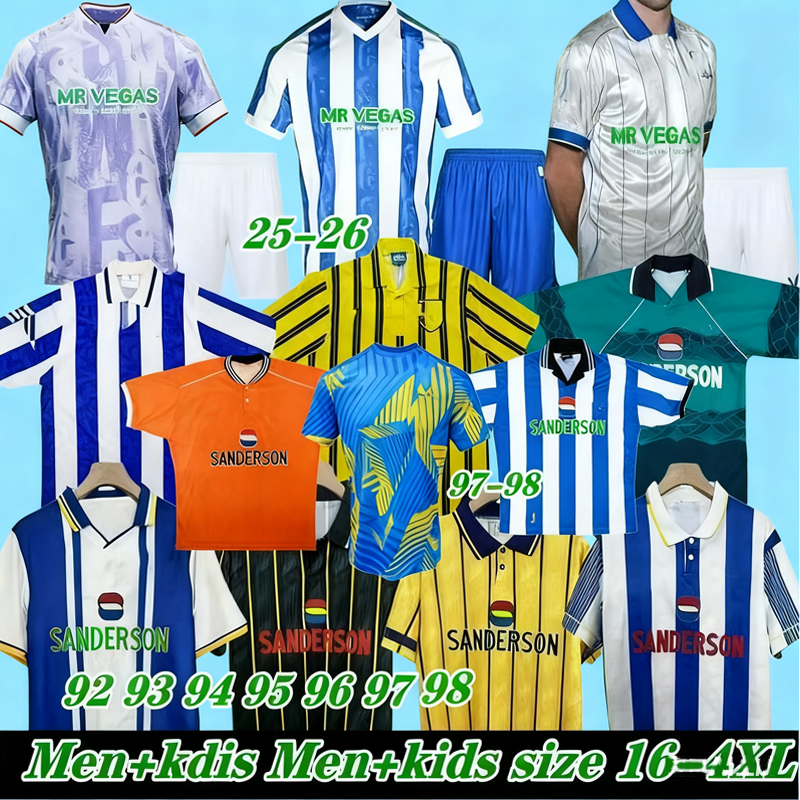 2025 2026 Sheffield Wednesday Football Jersey 25 Will Vaulks Callum Paterson Michael Smith Tyreeq Bakinson Mallik Wilks Football Shirt 93 94 95 97 98 99