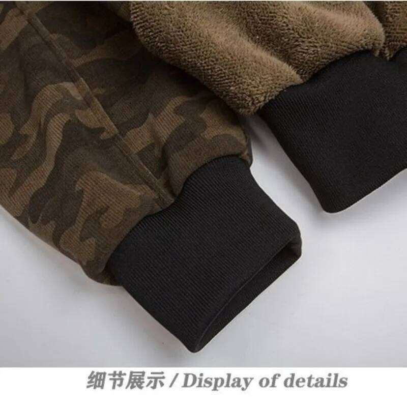 Winter Trend New Fashion Thick Camouflage Cold Loose Male Hip Hop Popular Casual Hooded Couple Jacket