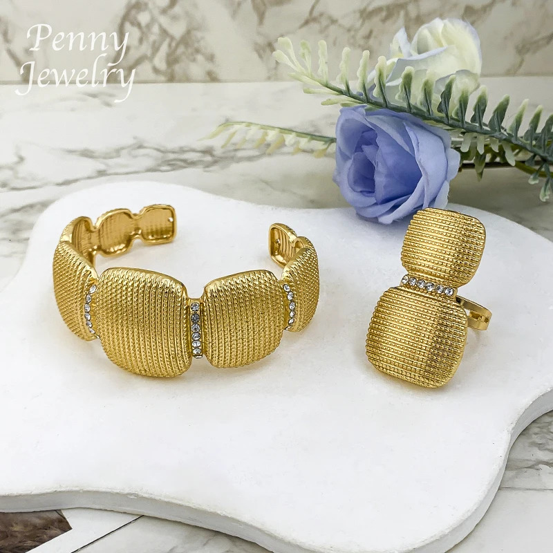 Round Italian Chunky Dubai Gold Plated Jewelry Set Choker Necklace Drop Earrings Bracelet Ring African Bridal Wedding Party Gift 251016