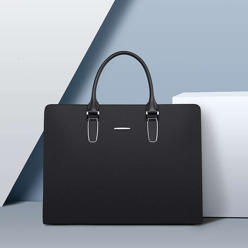 Luxury bag Handbag Men Simple Fashion Business Cowhide Briefcase Casual Single Shoulder Crossbody s Leather Bag