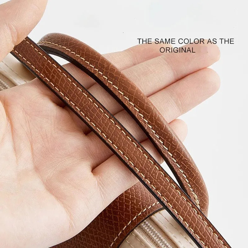 Leather Replacement Crossbody Bag Strap For Longchamp Mini Bag Shoulder Strap Without Punching Modification Bag Accessories 251011